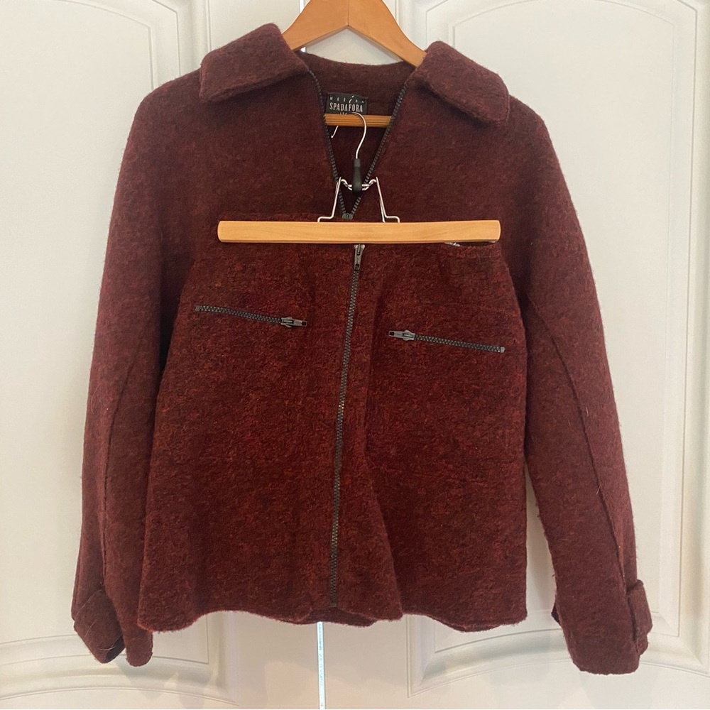 Vintage Italian Wool Skirt and Sweater Set